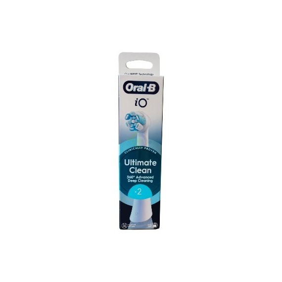 ORAL-B RECAMBIO CEPILLO ELECTRICO IO ULTIMATE CLEAN 2 CABEZALES