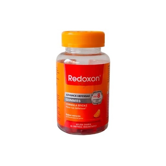 REDOXON ADVANCE DEFENSAS GUMMIES 60 CARAMELOS DE GOMA SABOR NARANJA
